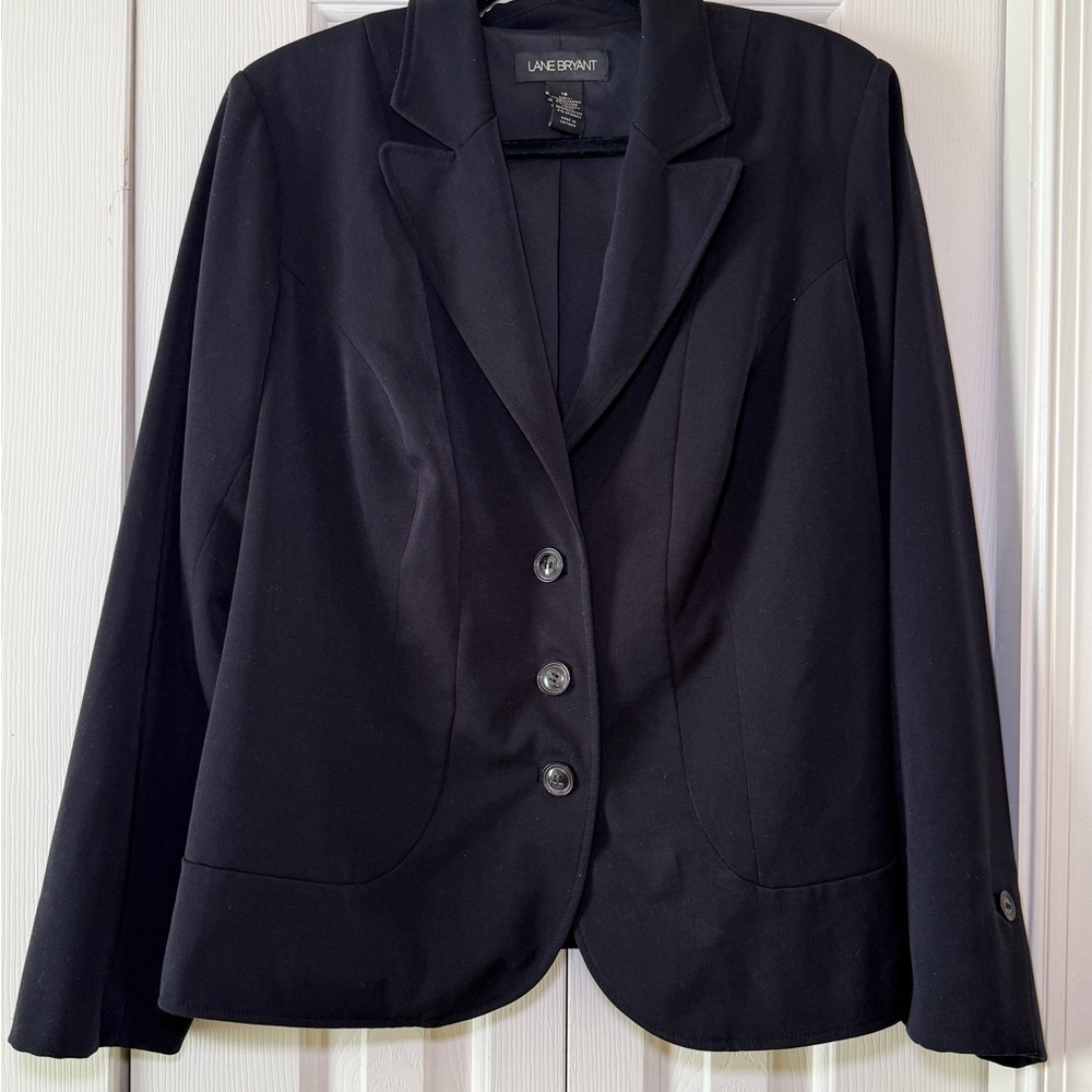 Lane Bryant Classic Black Blazer
